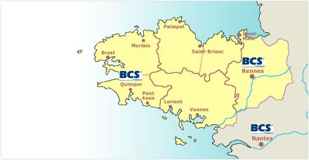 carte bretagne